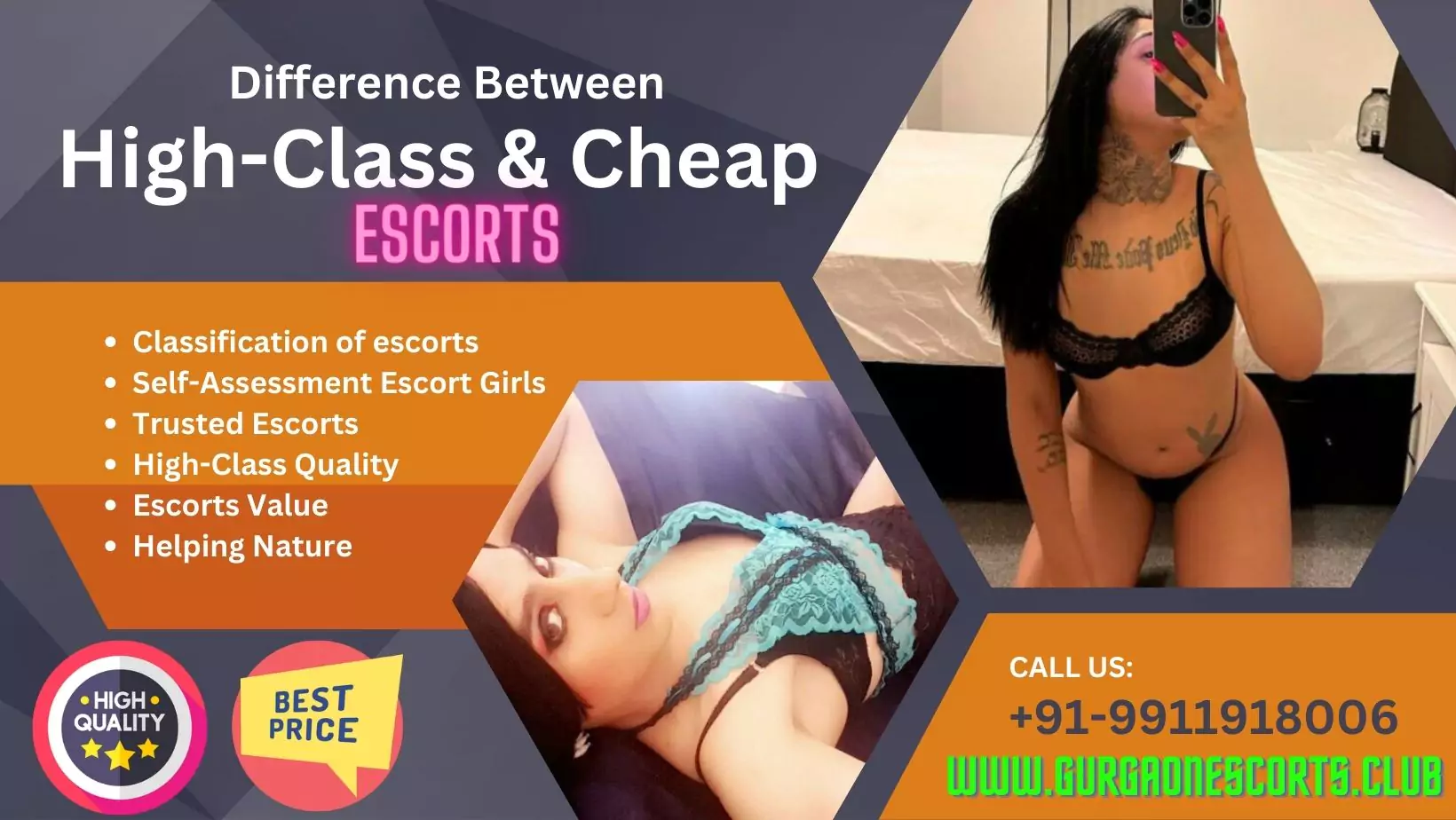 High-Class and Cheap Escorts